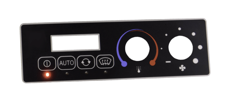 Backlighting a Membrane Keypad - Diamond HMI